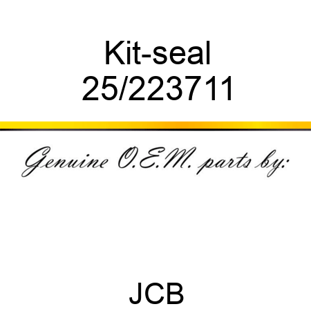 Kit-seal 25/223711
