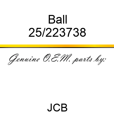 Ball 25/223738