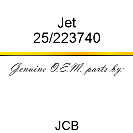 Jet 25/223740