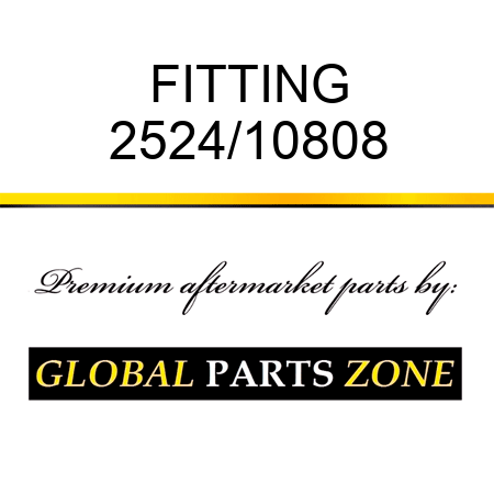 FITTING 2524/10808