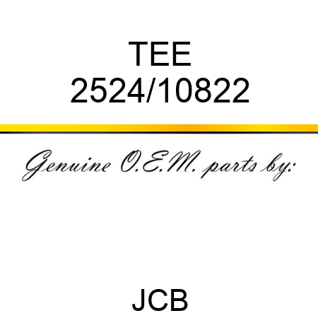 TEE 2524/10822