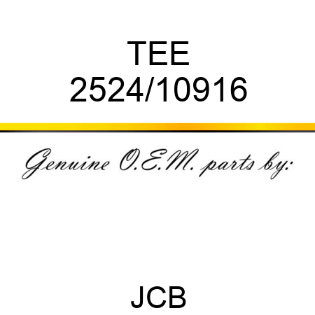 TEE 2524/10916
