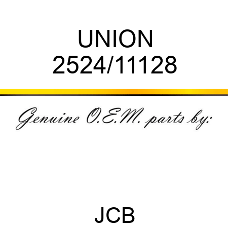 UNION 2524/11128