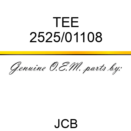 TEE 2525/01108