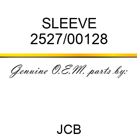 SLEEVE 2527/00128