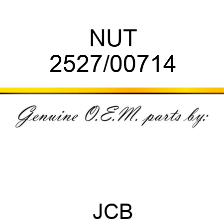 NUT 2527/00714