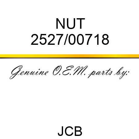 NUT 2527/00718