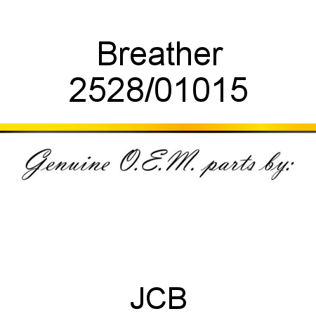 Breather 2528/01015