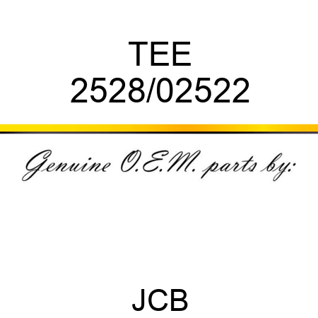 TEE 2528/02522