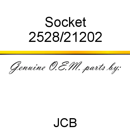 Socket 2528/21202