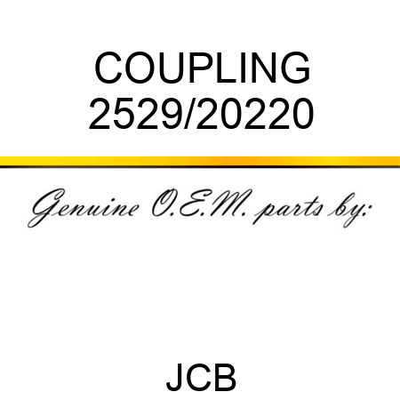 COUPLING 2529/20220