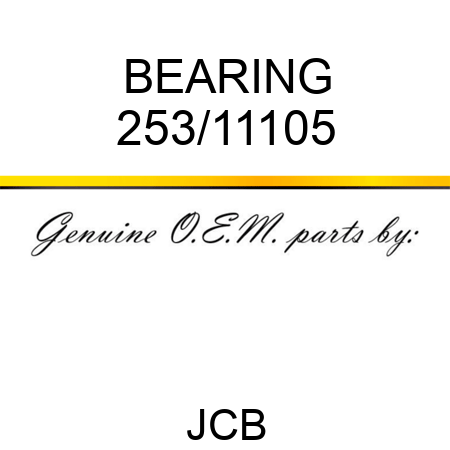 BEARING 253/11105