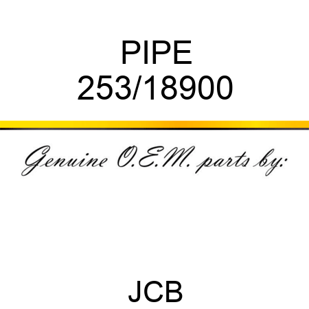 PIPE 253/18900