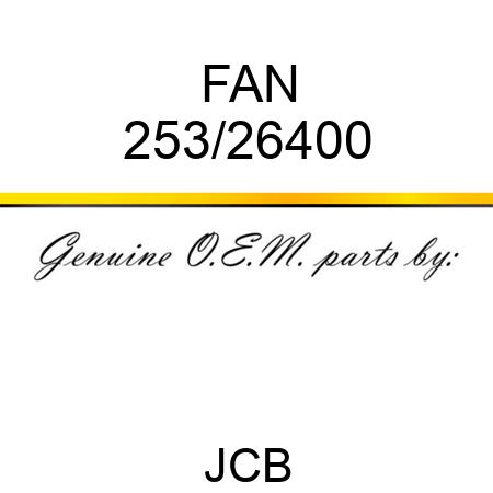 FAN 253/26400