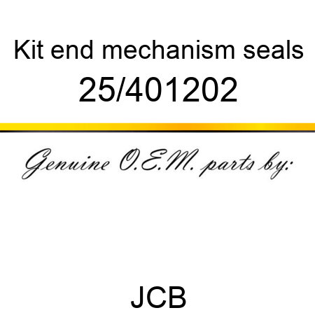 Kit, end mechanism+seals 25/401202