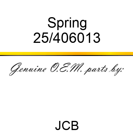 Spring 25/406013