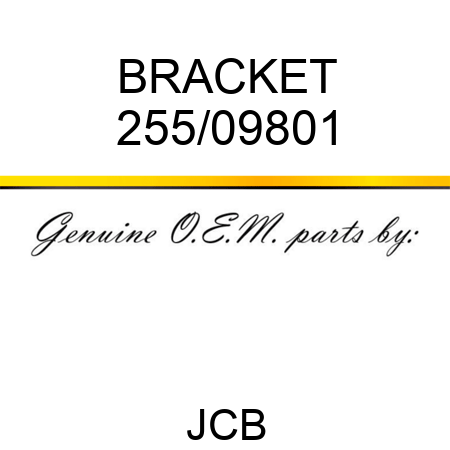 BRACKET 255/09801