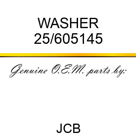 WASHER 25/605145