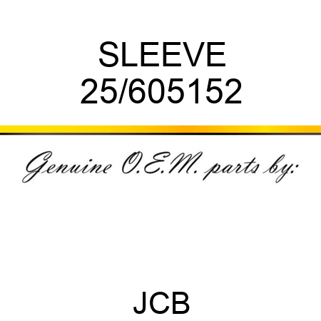SLEEVE 25/605152