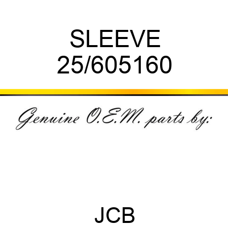 SLEEVE 25/605160