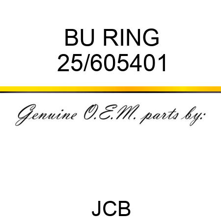 BU RING 25/605401