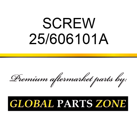 SCREW 25/606101A