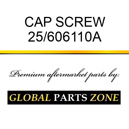CAP SCREW 25/606110A
