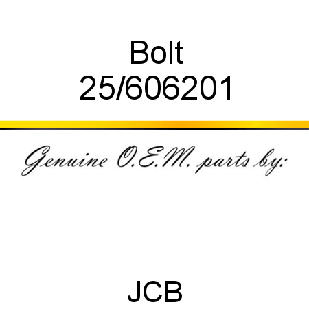 Bolt 25/606201