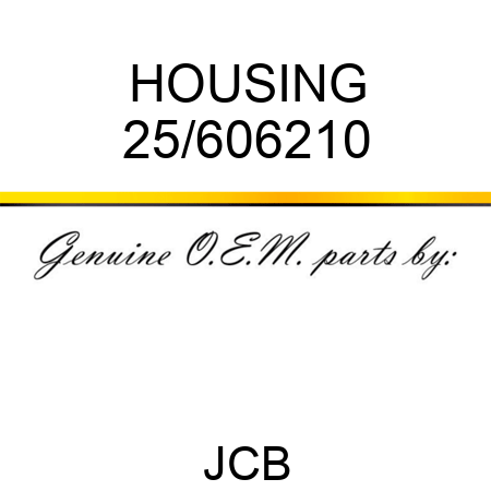 HOUSING 25/606210