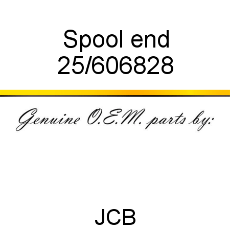 Spool, end 25/606828