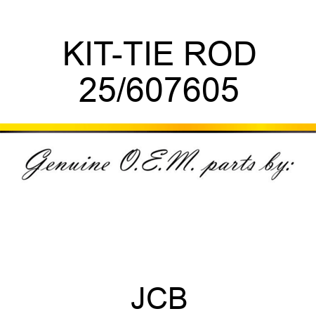 KIT-TIE ROD 25/607605