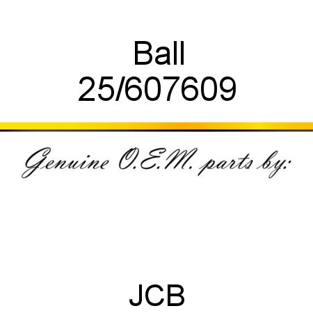 Ball 25/607609