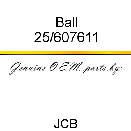 Ball 25/607611