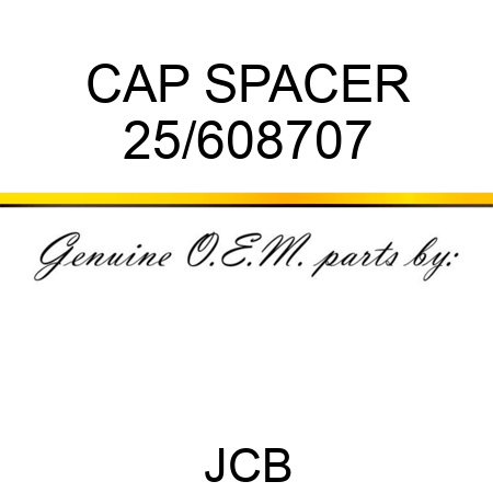 CAP SPACER 25/608707