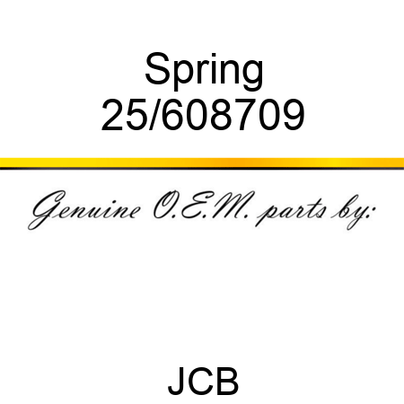 Spring 25/608709