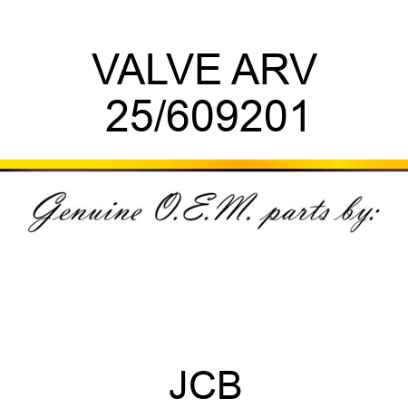 VALVE ARV 25/609201