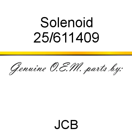 Solenoid 25/611409