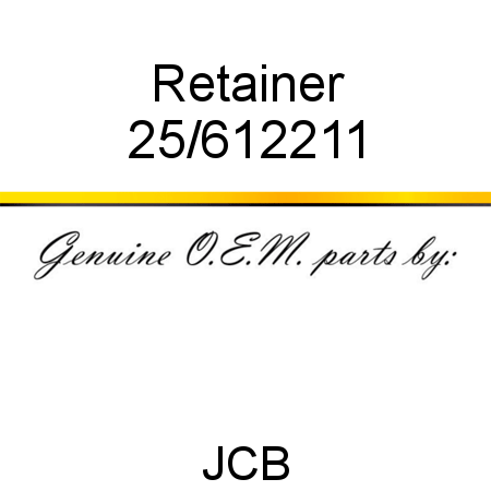 Retainer 25/612211