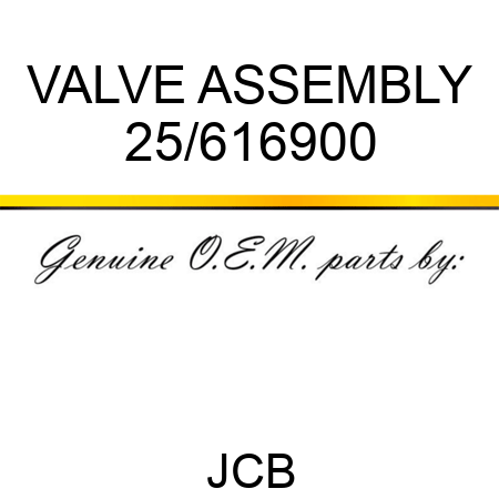 VALVE ASSEMBLY 25/616900