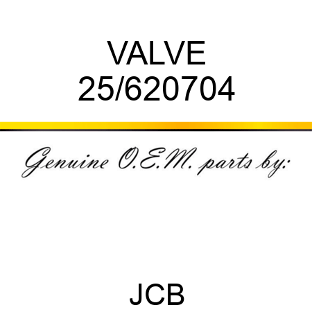 VALVE 25/620704