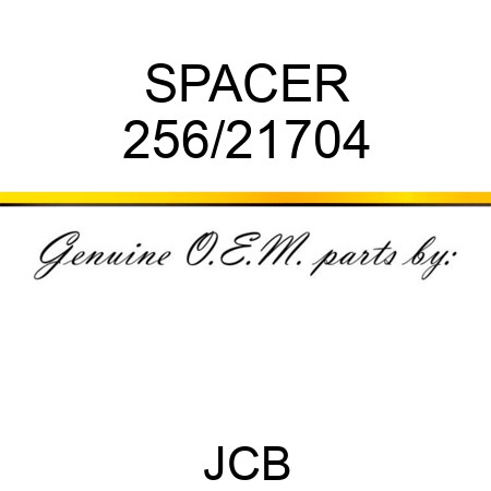 SPACER 256/21704