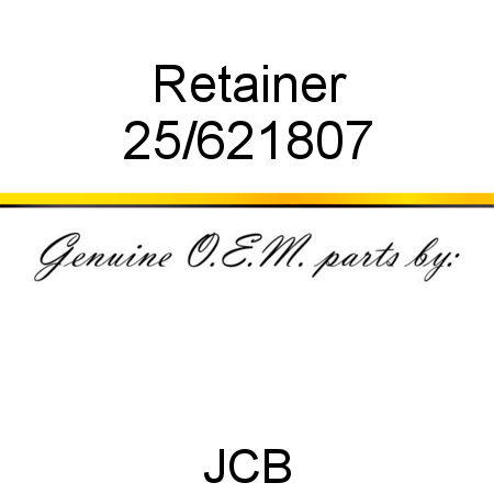 Retainer 25/621807