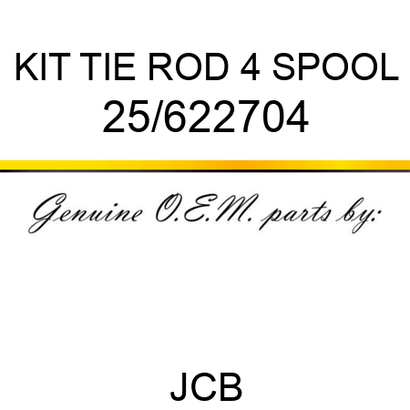 KIT TIE ROD, 4 SPOOL 25/622704