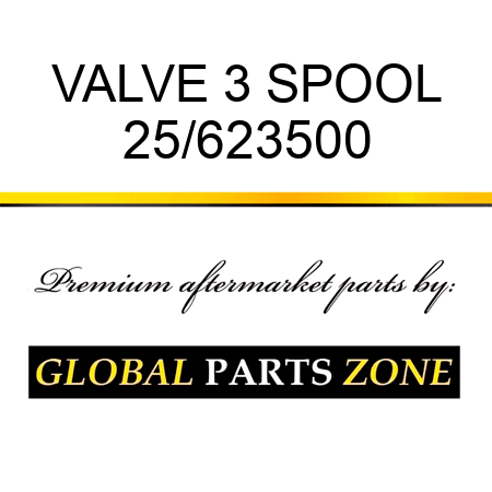 VALVE 3 SPOOL 25/623500