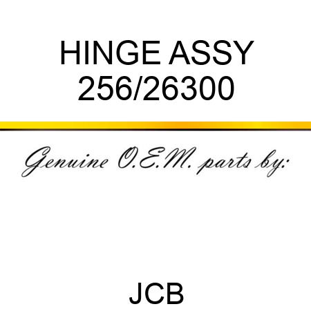 HINGE ASSY 256/26300