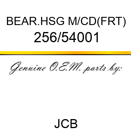 BEAR.HSG M/CD(FRT) 256/54001