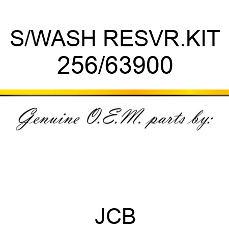 S/WASH RESVR.KIT 256/63900