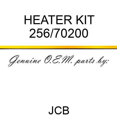 HEATER KIT 256/70200