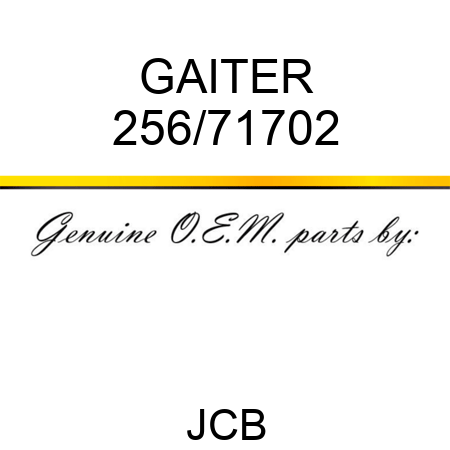 GAITER 256/71702