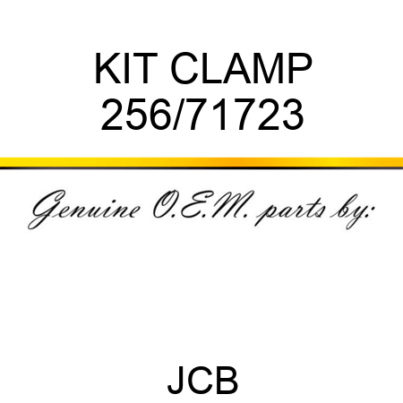 KIT CLAMP 256/71723